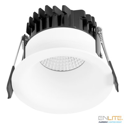 Aurora Baffled CurveE™ 7W 615lm 4000K Downlight - 1-10V Dimmable