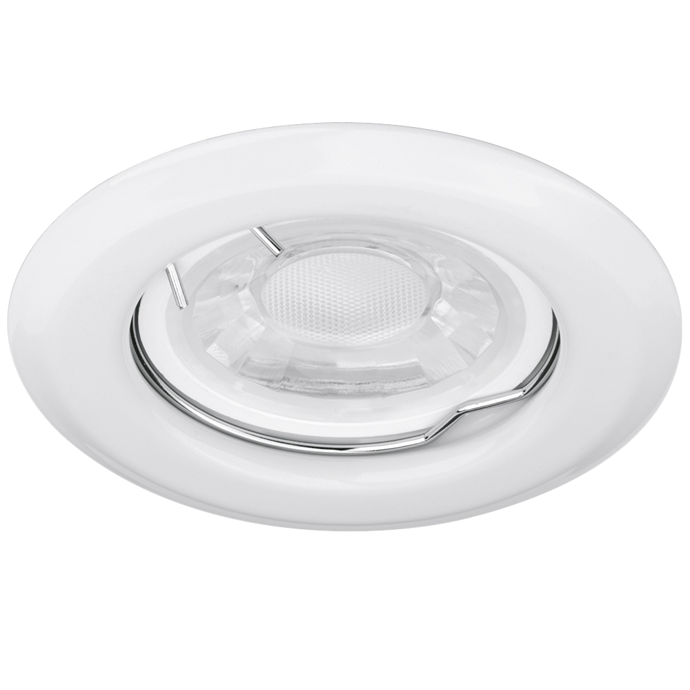 Aurora Fixed EDLM™ Downlight - Satin Nickel (Steel)