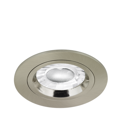 ENLITE FIXED GU10 DOWNLIGHT - SATIN NICKEL