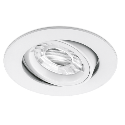 EDLM™ GU10 Adjustable Lock Ring Downlight - Matt White