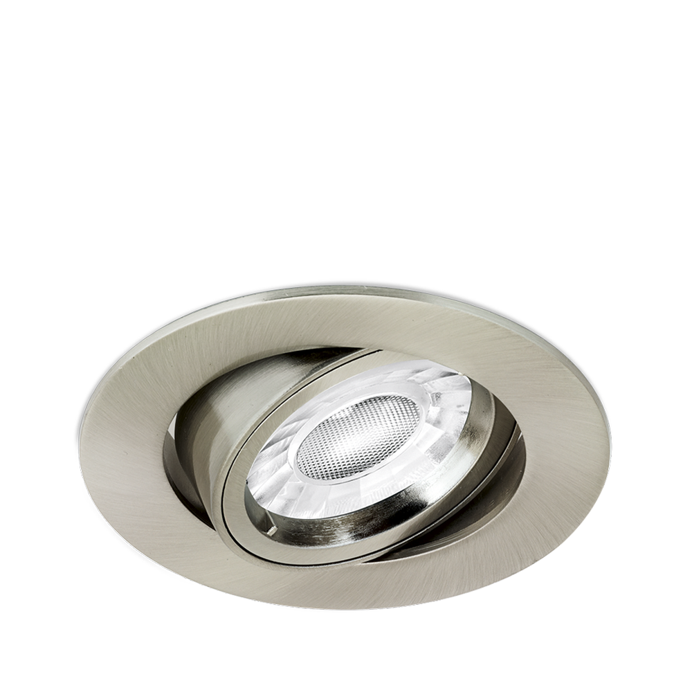 EDLM™ GU10 Adjustable Lock Ring Downlight - Satin Nickel