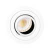 Aurora Adjustable Baffled EDLM™ Downlight - Matt White