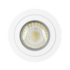 Aurora Fixed Black Baffled IP65 EDLM™ Downlight - Matt White