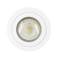 Aurora Fixed Black Baffled IP65 EDLM™ Downlight - Matt White