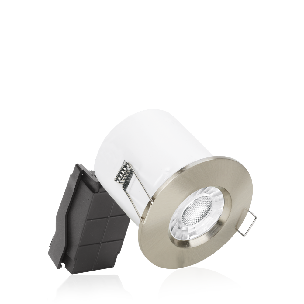 Aurora Fixed IP65 EFD™ PRO Flat Bezel - Satin Nickel – Image 2 of 2
