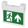 Aurora 4W Ceiling Mount Exit Sign with Manual Test Function