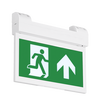 Aurora 4W Ceiling Mount Exit Sign with Manual Test Function