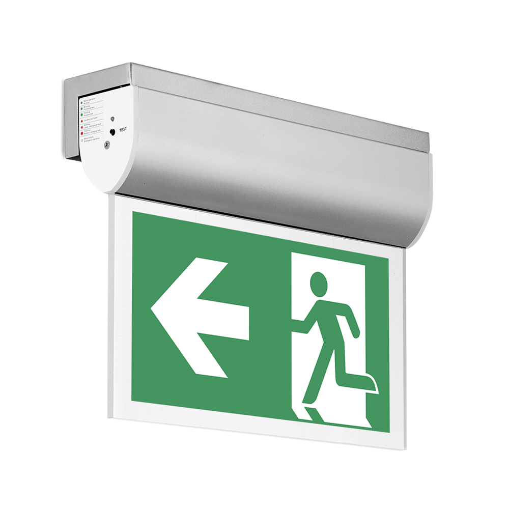 Aurora Wall Mounted Emergency Exit Sign