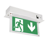 Aurora Recess Emergency Exit Sign