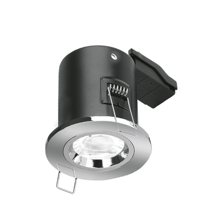 Aurora Fixed EFD™ Fire Rated Downlight - Polished Chrome