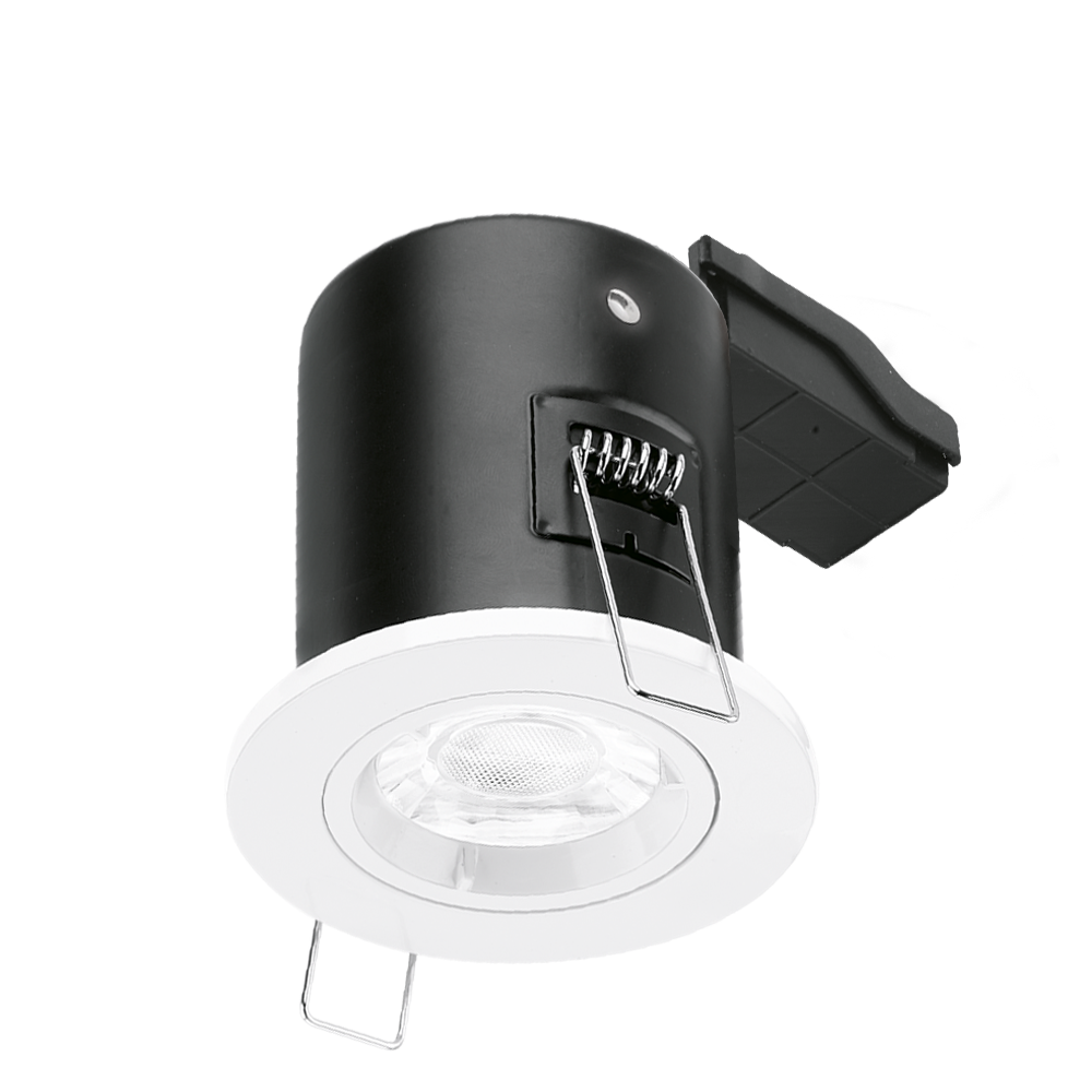 Aurora Fixed EFD™ Fire Rated Downlight - White