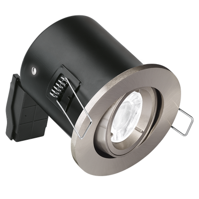 Aurora Adjustable EFD™ Fire Rated Downlight - Satin Nickel