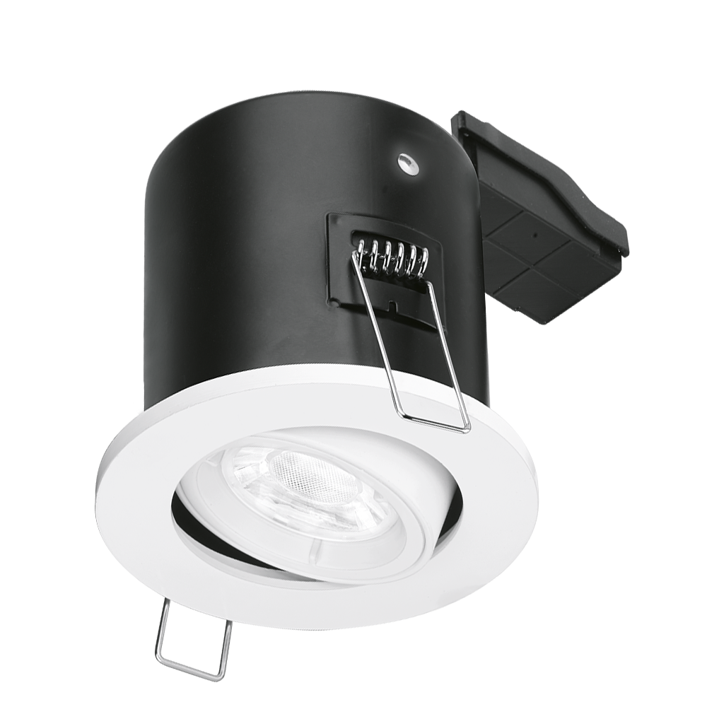 Aurora Adjustable EFD™ Fire Rated Downlight - White