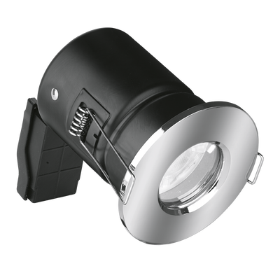 Aurora Fixed IP65 EFD™ Fire Rated Downlight - Polished Chrome