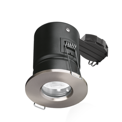 Aurora Fixed IP65 EFD™ Fire Rated Downlight - Satin Nickel