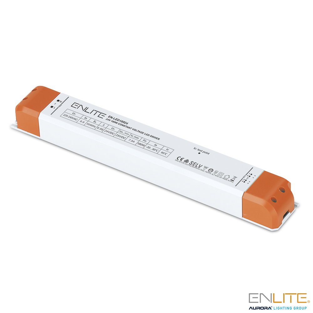 Aurora 180W Non-Dimmable 24V Constant Voltage Driver