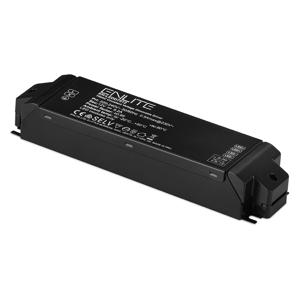Aurora 75W Triac Dimmable 12V Constant Voltage Driver – Image 2 of 4