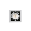 Aurora Adjustable EDLM™ Single Multiple Downlight - Satin Silver