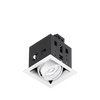 Aurora Adjustable EDLM™ Single Multiple Downlight - Matt White