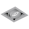 Aurora Adjustable EDLM™ Single Multiple Downlight - Satin Silver