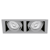 Aurora Adjustable EDLM™ Twin Multiple Downlight - Matt White