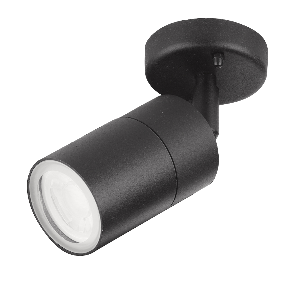 Aurora IP44 Adjustable WallE™ Wall Light - Black – Image 2 of 3