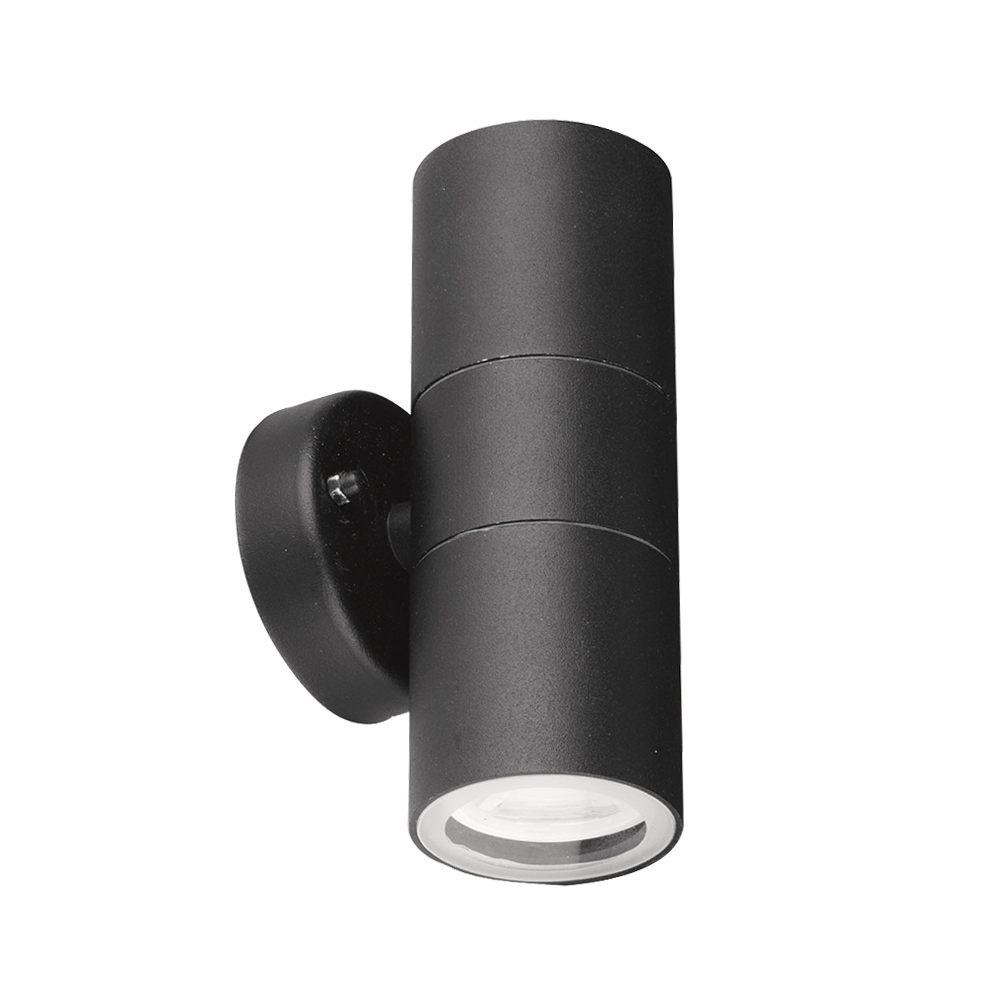Aurora IP44 Up/Down WallE™ Wall Light - Black