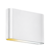Aurora IP65 Up/Down WallE™CS 6W Upto 650lm 2700K/3000K/4000K Wall Light - White