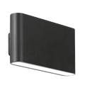 Aurora IP65 Up/Down WallE™ 12W 550lm 4000K Wall Light - Black