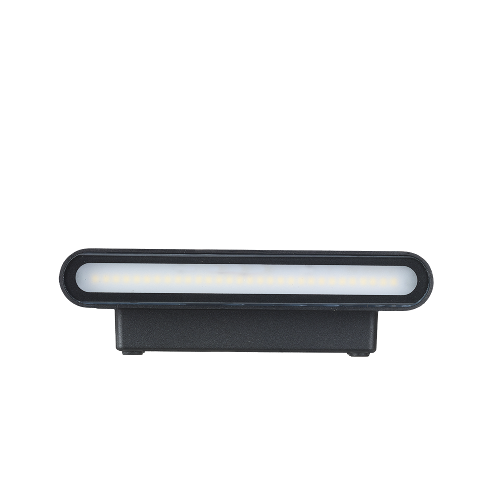 Aurora IP65 Up/Down WallE™ 12W 550lm 4000K Wall Light - Black – Image 2 of 2