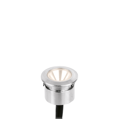 Aurora IP68 M-Lite™ 1W 80lm 3000K 316 Stainless Steel Round Marker Light