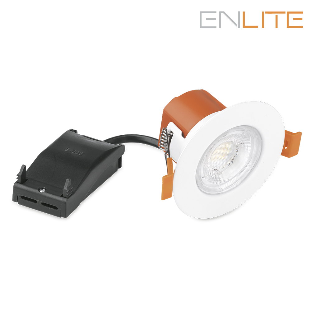 Enlite Fixed Fire Rated 6W Upto 540lm 3000K/4000K/6500K Downlight