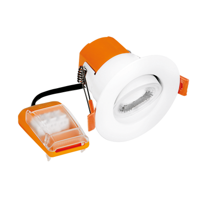 230V 6W LED IP65 Adj. Dim. Fire Rated Downlight White 3000/4000/6500K