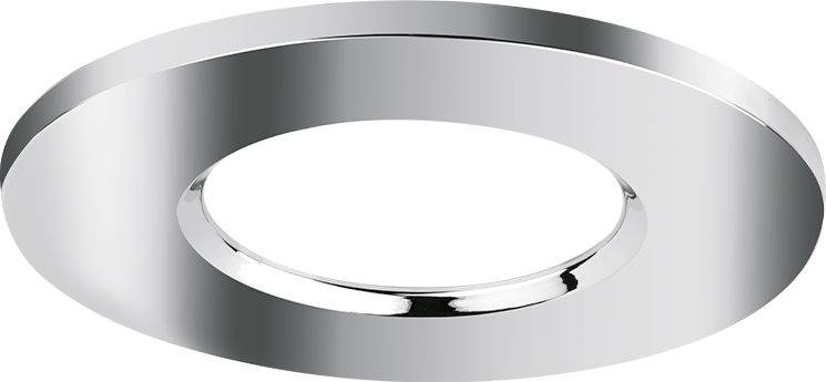 Enlite Round Bezel for FD1/CS - Polished Chrome