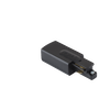 Aurora Single Circuit Live End Connector Left Hand - Black