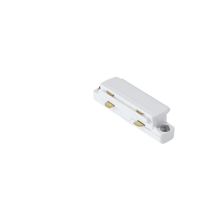 Aurora Single Circuit Straight Connector - White