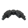 Aurora Single Circuit Adjustable Connector - Black