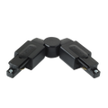 Aurora Single Circuit Adjustable Connector - Black