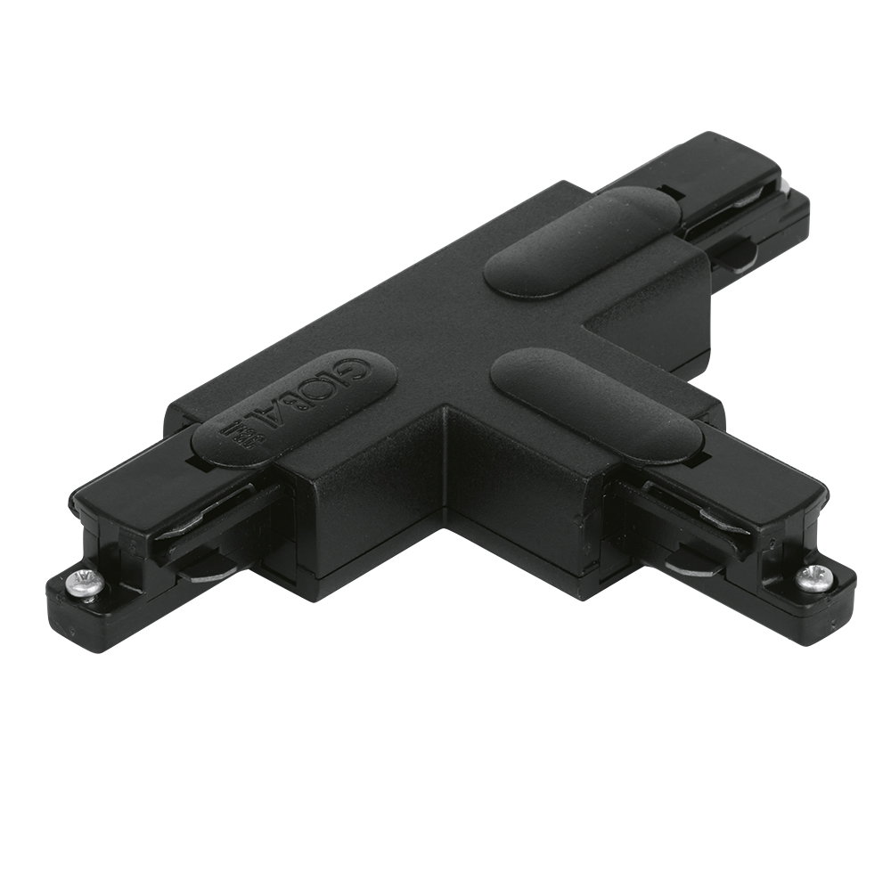 Aurora Single Circuit T Inside Right Connector - Black