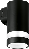 Enlite 5W Upto 440lm 3000K/4000K/6500K Up or Down Cylindrical Coastal Wall Light with Decorative Trim