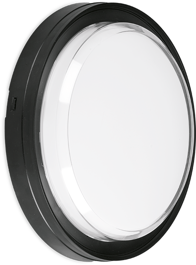 Enlite 15W Upto 1800lm 3000K/4000K/6500K Round Coastal Bulkhead