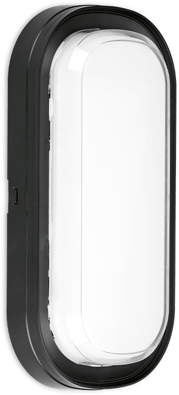 Enlite 15W Upto 1800lm 3000K/4000K/6500K Oval Coastal Bulkhead