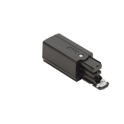 16A 250V Global Live End Connector Three Circuit Track Black
