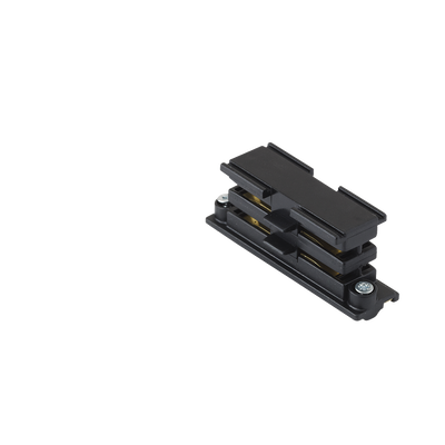 16A 250V Global Straight Connector Three Circuit Track Black