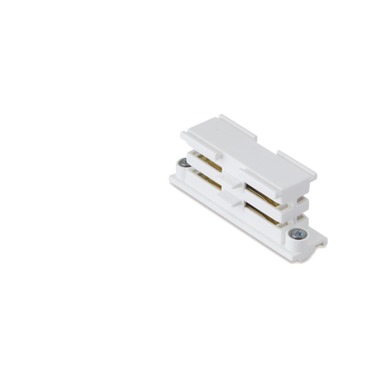 16A 250V Global Straight Connector Three Circuit Track White