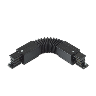 16A 250V Global Three Circuit Track Flexible Connector Black