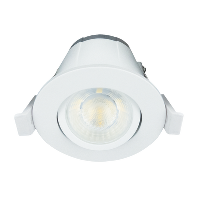 230V 9.5W LED 38deg IP65 Adj. Downlight Dim. White 2700/3000/3500/4000K