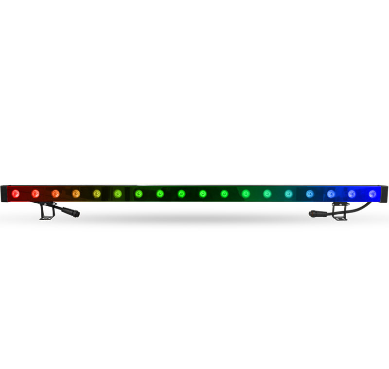 24V 36W LED IP65 1000mm Wallwasher Black RGB