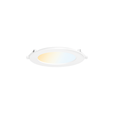 Poly-SlimCS™  9W Colour Switchable Round Polycarbonate Low Profile Downlight