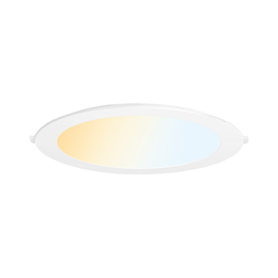 Poly-SlimCS™ 18W Colour Switchable Round Polycarbonate Low Profile Downlight